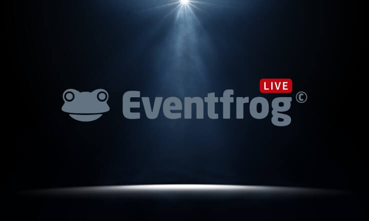 Eventfrog Live Logo - Online Events und Livestreaming