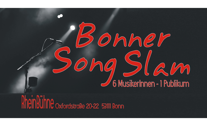 Event-Image for 'Bonner Song Slam #4 - 2024/25'