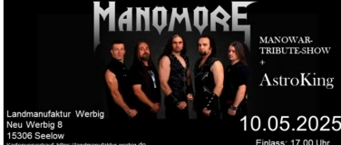 Event-Image for 'MANOMORE-MANOWAR-TRIBUTE'