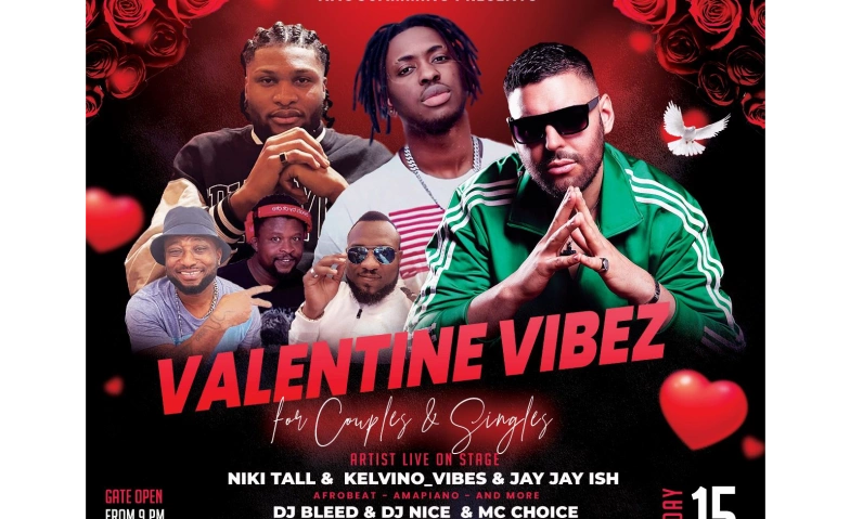 Event-Image for 'Valentine Vibez for Couples and Singles'