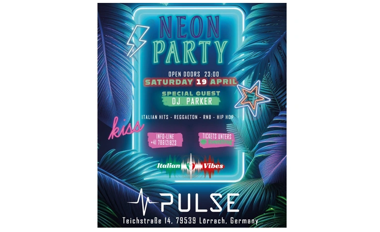 Event-Image for 'Neon party Pulse Club By Italian Vibes'