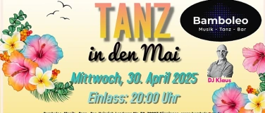 Event-Image for '𝗧𝗮𝗻𝘇 𝗶𝗻 𝗱𝗲𝗻 𝗠𝗮𝗶 Party mit Discofox und mehr'