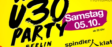 Event-Image for 'Ü30 Party Berlin'