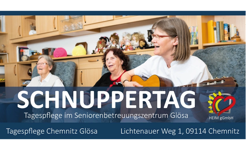 Schnuppertag in der Tagespflege Chemnitz Gl&ouml;sa ${singleEventLocation} Tickets