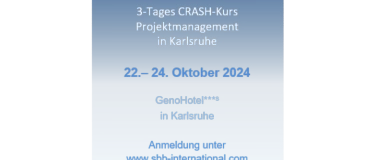 Event-Image for 'Präsenz-Seminar Projektmanagement Karlsruhe 22.-24.10.2024'