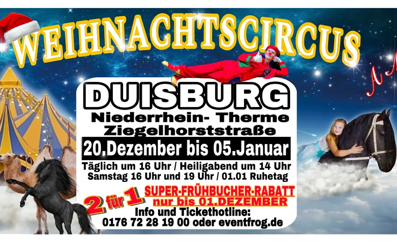 Event-Image for 'Duisburger Weihnachtscircus 2024/2025'