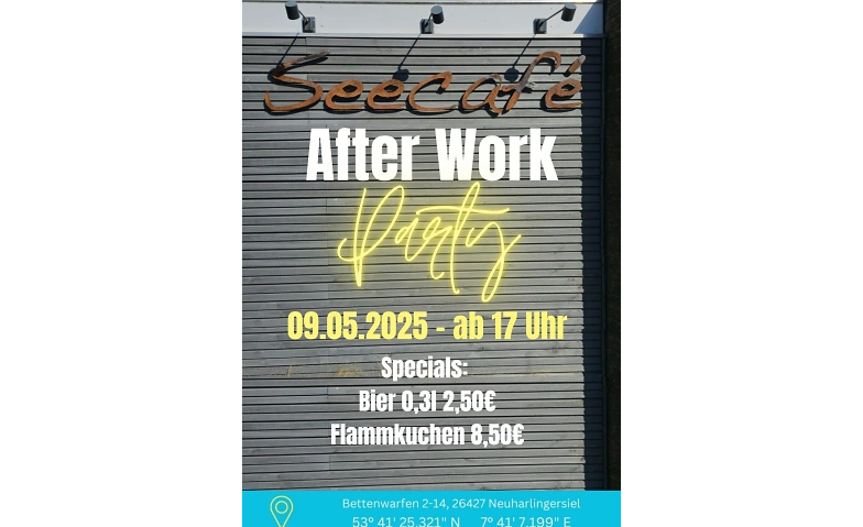Event-Image for 'AFTER WORK - PARTY im SEECAFÉ'