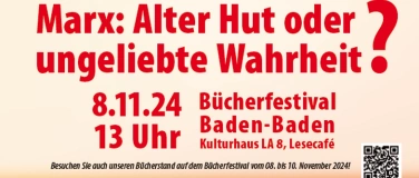 Event-Image for 'Fritz Erik Hoevels: Marx: Alter Hut oder ungeliebte Wahrheit'