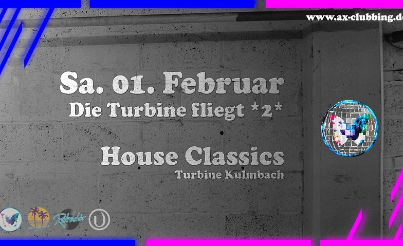 Event-Image for 'Die Turbine fliegt *2* - House Classics'