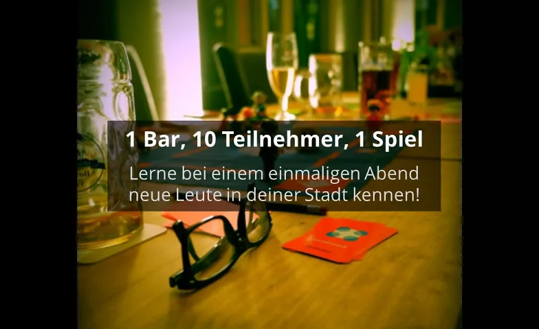 1 Bar, 10 Teilnehmer, 1 Spiel - Socialmatch (40-60 Jahre) Tinto, Lessingstraße 6, 90443 Nürnberg Tickets