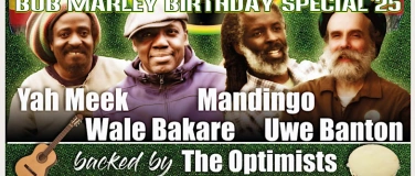 Event-Image for 'BOB MARLEY Birthday Special 25'