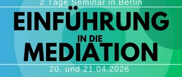 Event-Image for 'Einführung in die Mediation'