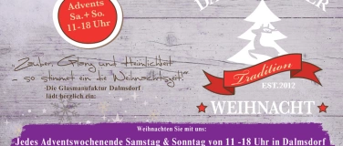 Event-Image for 'Ein Fest für die Sinne – herzlich willkommen zur "Dalmsdorfe'