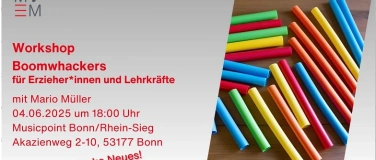 Event-Image for 'Workshop: Boomwhackers für Erzieher*innen und Lehrkräfte'