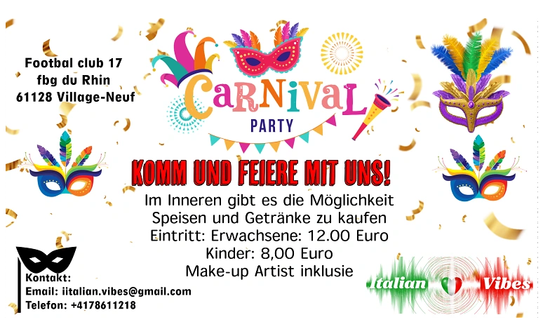 Event-Image for 'Karneval Event Italian Vibes'