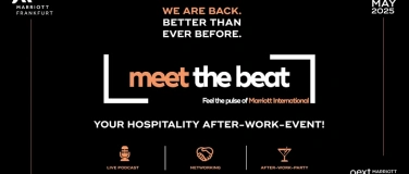 Event-Image for 'MEET THE BEAT - FEEL THE PULSE OF MARRIOTT INTERNATIONAL'