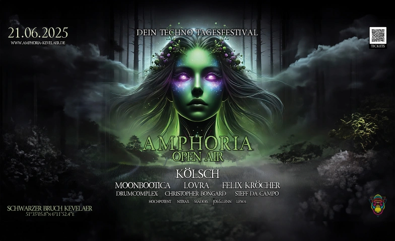 Amphoria OPEN AIR 2025 Amphoria Open Air, Van Geysternstraße 2A, 47623 Kevelaer Tickets