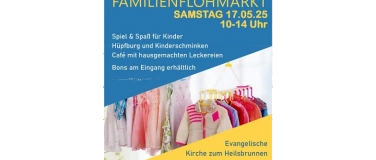 Event-Image for 'Familien- und Kinderflohmarkt Kirche zum Heilsbrunnen'