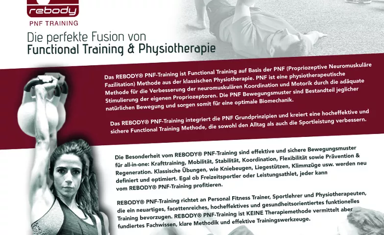 REBODY ® PNF-Training Advanced „Funktionelle Asymmetrie" 1 Sanogym, Johannesstraße 58A, 70176 Stuttgart Tickets