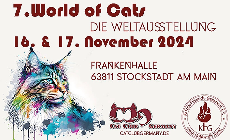 Event-Image for 'WORLD OF CATS - DIE Weltausstellung'