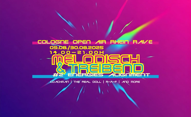 Event-Image for 'for free: melodisch&treibend Cologne Open Air Rave'