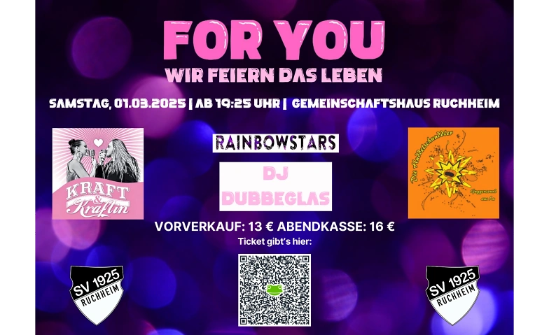 Event-Image for 'FOR YOU Faschingsparty 2025'