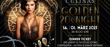 Event-Image for 'Golden 20s Night Gatsby Dinner Party @ Grand Culinas'