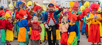 Event organiser of Kappler Fasnacht im "Klein Paris" an der Eröffnung