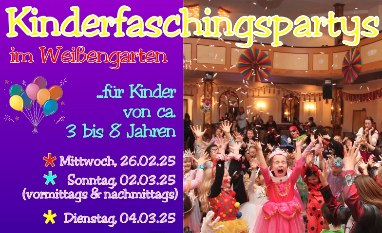 Kinderfasching im Wei&szlig;engarten ${singleEventLocation} Tickets