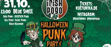 Event-Image for 'Irish Pogo Halloween Punk Party // 31.10. Blue Shell'