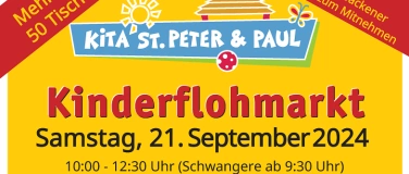 Event-Image for 'KITA-Flohmarkt St. Peter & Paul Durlach am 21.09.'