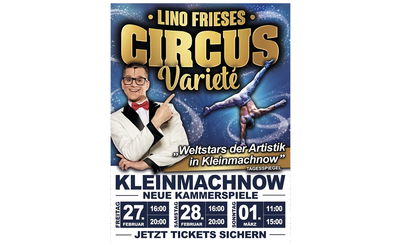 Event-Image for 'Lino Frieses Circus Varieté 2026'