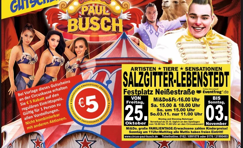 Event-Image for 'Circus Paul Busch - Tournee 2024 - Salzgitter-Lebenstadt'