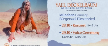 Event-Image for 'Yael Deckelbaum - Brighter Dawn Tour Live in München'