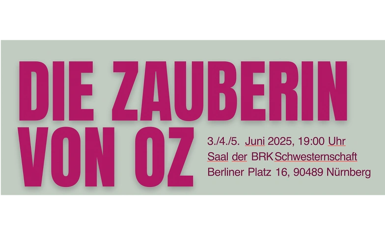 Event-Image for 'Die Zauberin von Oz'