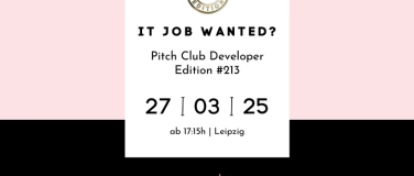 Event-Image for 'Pitch Club Developer Edition #213 - Leipzig'