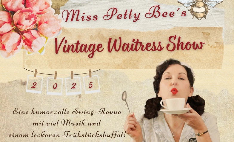 Miss Petty Bees -  Vintage Waitress show Tickets