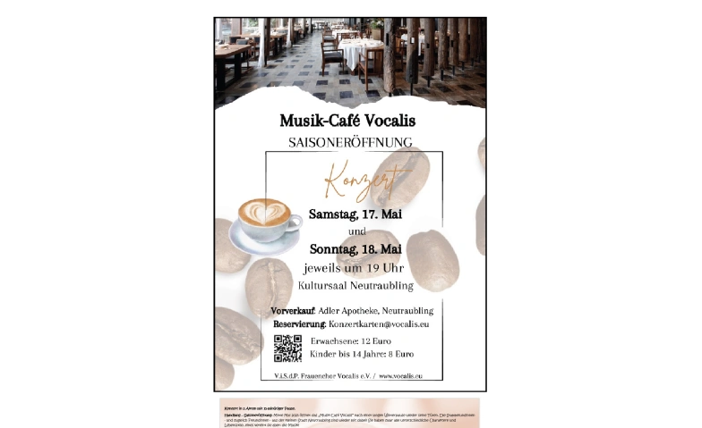Event-Image for 'Jahreskonzert "Musik-Café Vocalis"'
