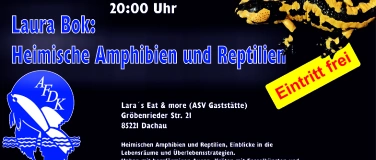 Event-Image for 'Laura Bok: Heimische Amphibien und Reptilien'