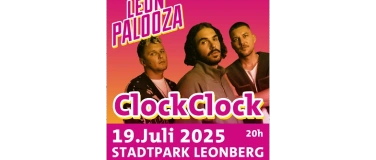 Event-Image for 'Leonpalooza Festival mit ClockClock am 19.07.25'
