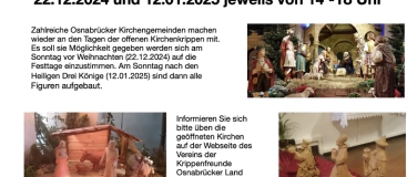 Event-Image for 'Tage der offenen Kirchenkrippen in Osnabrück'