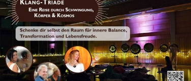 Event-Image for 'Klang-Triade - Eine Reise durch Schwingung, Körper & Kosmos'