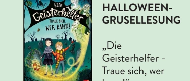 Event-Image for 'FÜR KINDER: Halloween-Grusellesung'