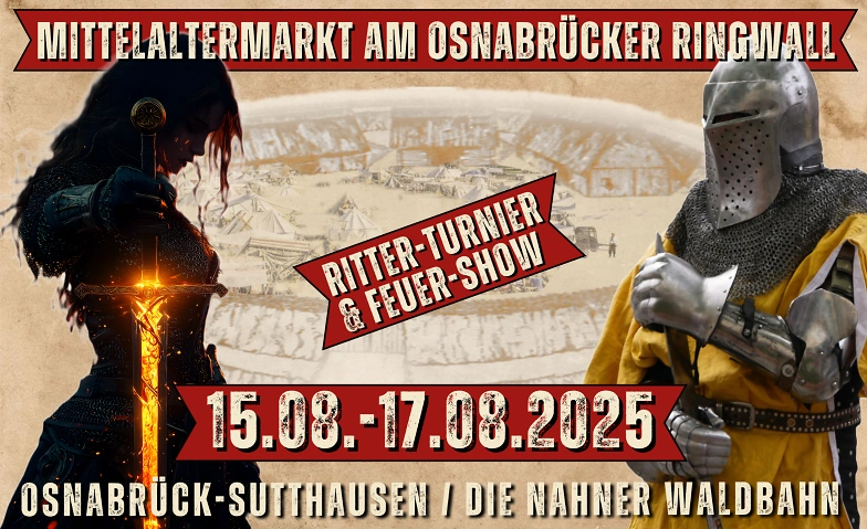 Mittelaltermarkt am Osnabr&uuml;cker Ringwall Tickets