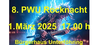 Event organiser of PWU Rocknacht 2025