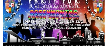 Event-Image for 'Rosenmontag After-Zug-Party'