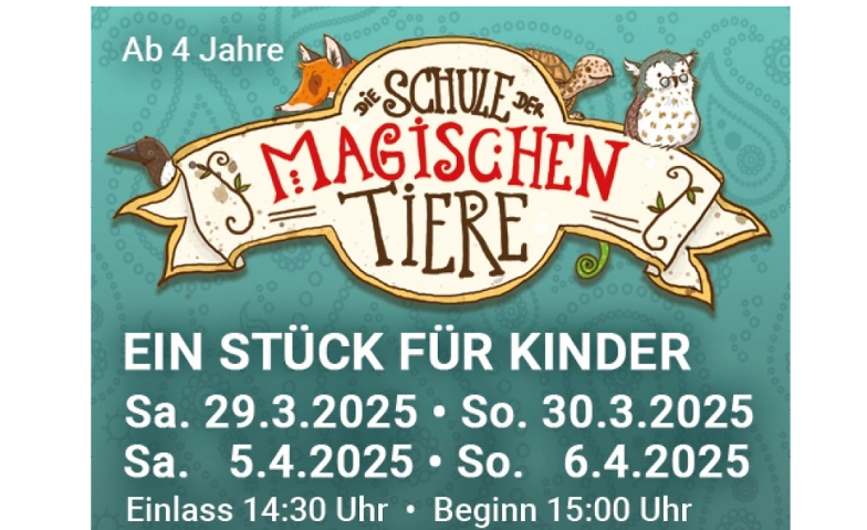 &quot;Die Schule der magischen Tiere - Ashanti ist weg&quot; Tickets