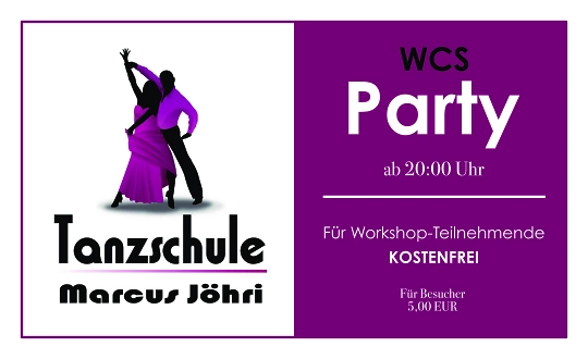 Sponsoring-Logo von West Coast Swing "INTENSIVE" - Teil 1 - Lead & Follow Event