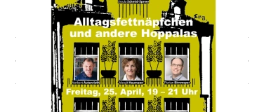 Event-Image for 'Alltagsfettnäpfchen und andere Hoppalas'