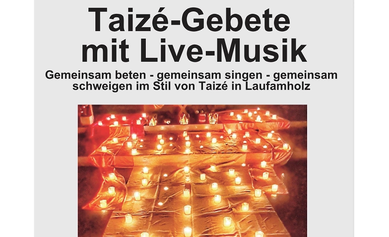 Event-Image for 'Taizé-Gebet mit Live Musik'